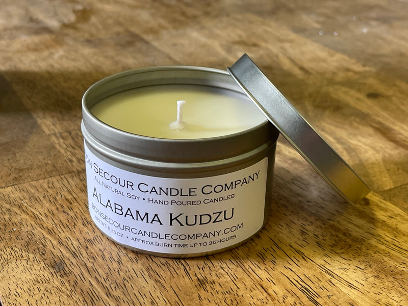 Alabama Kudzu Soy Candle Tin
