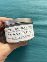 Skinny Dippin’ soy wax candle