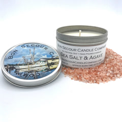 Sea Salt & Agave Candle Tin