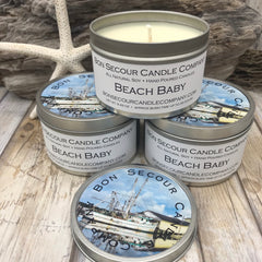 Beach Baby Soy Candle Tin
